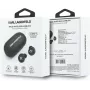 Karl Lagerfeld Saffiano Logo ENC TWS Earbuds Black