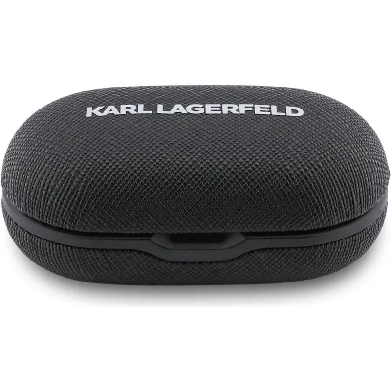 Karl Lagerfeld Saffiano Logo ENC TWS Earbuds Black