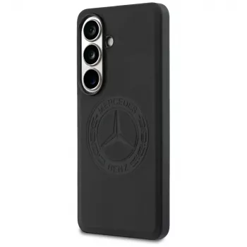 Mercedes-Benz Vintage Logo MagSafe dėklas, skirtas Samsung Galaxy S26, juodas