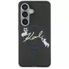 Karl Lagerfeld IML KC Script MagSafe Dėklas Samsung Galaxy S26+ Juodas