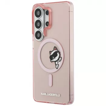 KARL LAGERFELD IML Peekaboo Choupette MagSafe Case Samsung Galaxy S26 Ultra, Rožinė