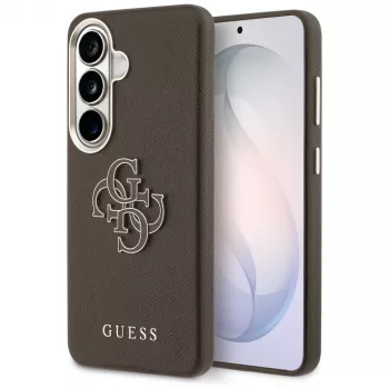 Guess Grained Big 4G Metal Logo Case Samsung Galaxy S26+ Rudas