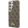Guess 4G Script MagSafe Dėklas Samsung Galaxy S26 Ultra (Ruda)