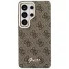 Guess 4G Script MagSafe Dėklas Samsung Galaxy S26 Ultra (Ruda)
