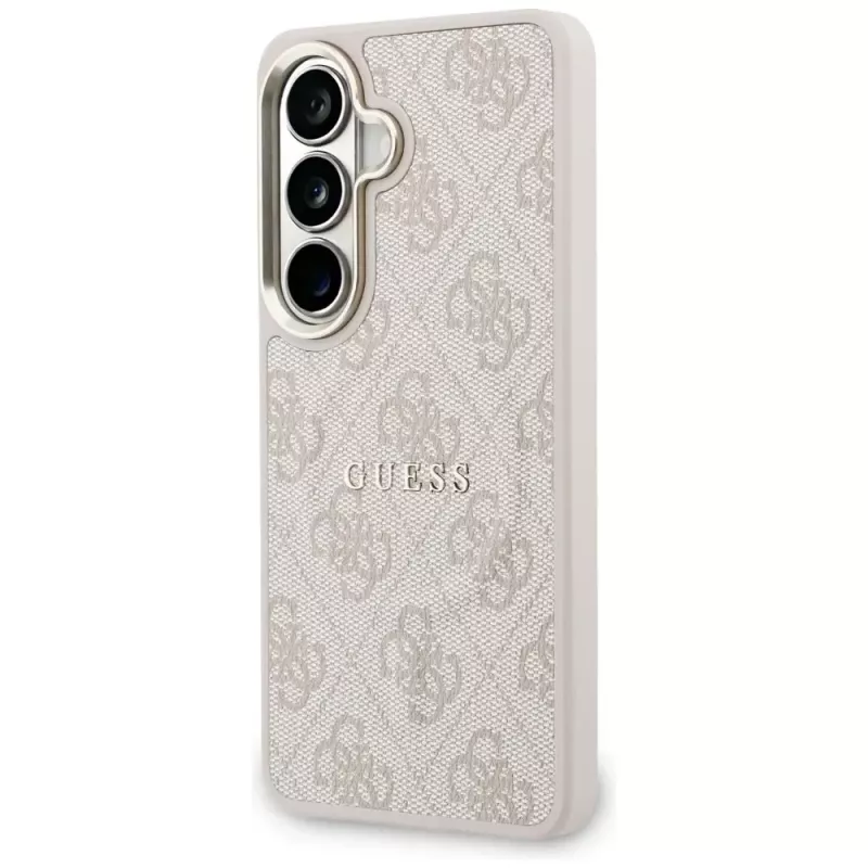 Guess 4G Embossed Ring MagSafe Case Samsung Galaxy S26 (Pink)