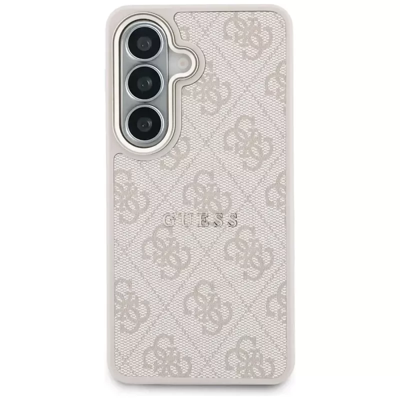 Guess 4G Embossed Ring MagSafe Case Samsung Galaxy S26 (Pink)