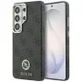 Guess 4G Rhinestone Round Logo MagSafe Dėklas Samsung Galaxy S26 Ultra (Juodas)