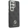 Guess 4G Rhinestone Round Logo MagSafe Dėklas Samsung Galaxy S26 Ultra (Juodas)