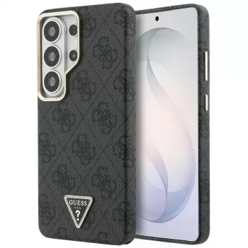 Guess 4G Triangle Logo MagSafe Dėklas Samsung Galaxy S26 Ultra (Juodas)