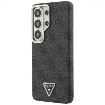 Guess 4G Triangle Logo MagSafe Dėklas Samsung Galaxy S26 Ultra (Juodas)