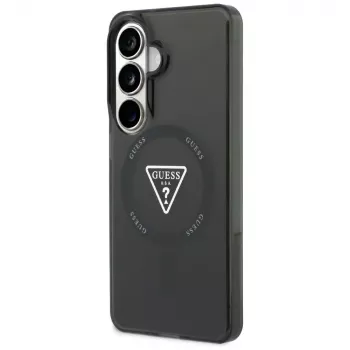 Guess IML Gradient Triangle MagSafe Dėklas Samsung Galaxy S26 - Juodas