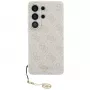 Guess 4G Classic Logo Charm MagSafe Dėklas, Samsung Galaxy S26 Ultra (Rožinis)