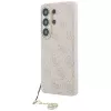 Guess 4G Classic Logo Charm MagSafe Dėklas, Samsung Galaxy S26 Ultra (Rožinis)