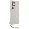 Guess 4G Classic Logo Charm MagSafe Dėklas, Samsung Galaxy S26 Ultra (Rožinis)