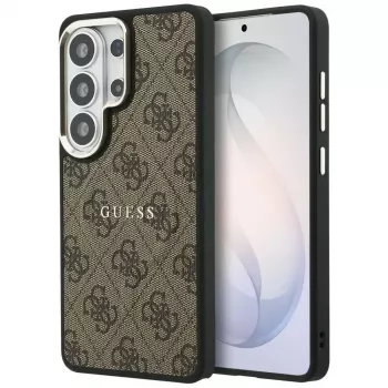 Guess 4G Embossed Ring MagSafe Case Samsung Galaxy S26 Ultra (Brown)