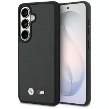 BMW M Kevlar Logo MagSafe Dėklas Samsung Galaxy S26 Juodas