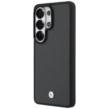 BMW Sign Magnetic Carbon Fiber MagSafe Case for Samsung Galaxy S26 Ultra Black