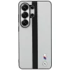 BMW Perforated Stripe Logo MagSafe Dėklas, skirtas Samsung Galaxy S26 Ultra, pilkas