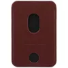 Mercedes Leather MagSafe Wallet Red
