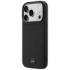 Mercedes-Benz odinis tinklinis MagSafe dėklas su bow line dizainu iPhone 17 Pro Max, juodas