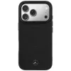 Mercedes-Benz odinis tinklinis MagSafe dėklas su bow line dizainu iPhone 17 Pro Max, juodas