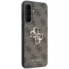 Guess Leather 4G Metal Logo Dėklas Samsung Galaxy A57 5G Rudas