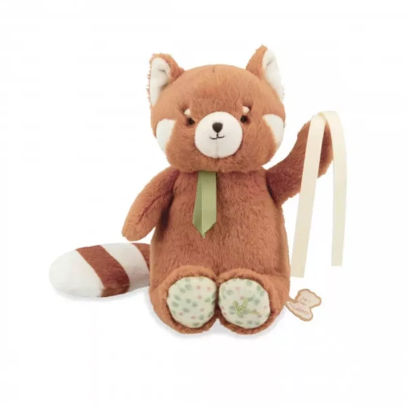 Kaloo Petit Songe Red Panda Muzikinis Minkštas Žaislas 20 cm Dovanų Dėžutėje