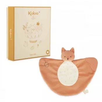 Kaloo Plume Grignoti the Squirrel Comforter with Silicone Teether 23 cm