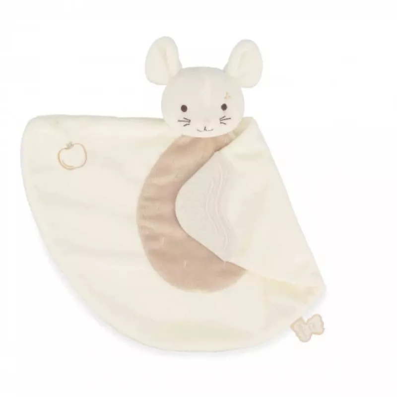Kaloo Baby Comforter with Silicone Teether 23 cm Grignoti Mouse