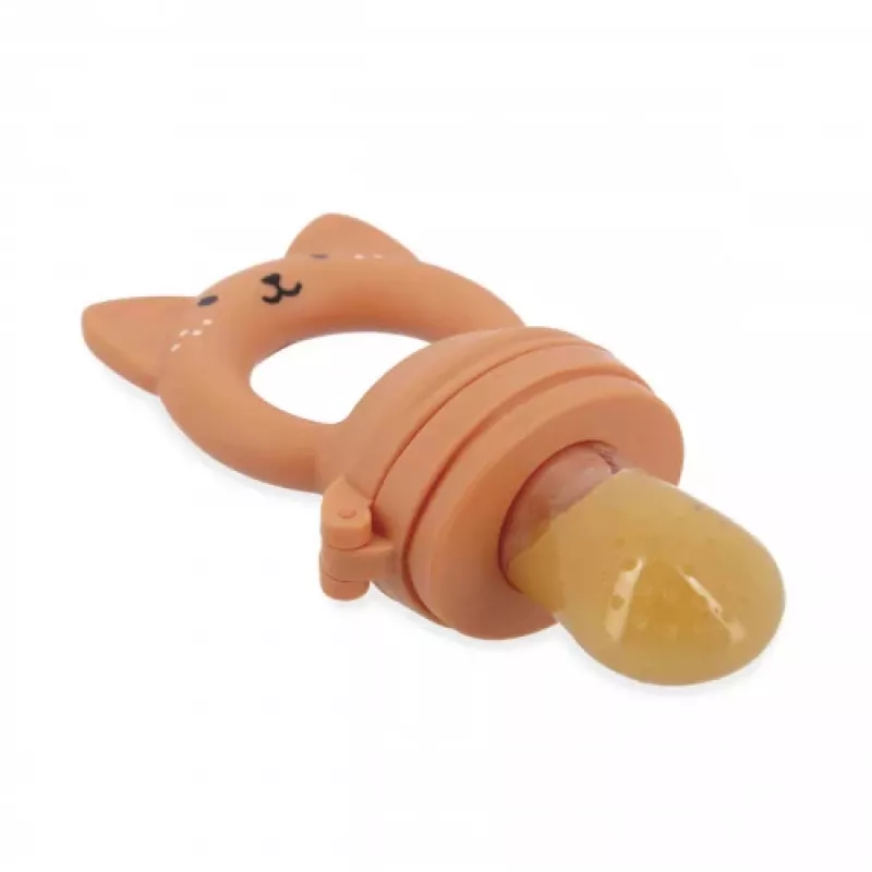 Kaloo Baby Gift Set Fruit Teether + Bib Grignoti the Squirrel
