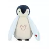 Kaloo Complices Penguin Plush Night Light su 7 spalvų LED ir lopšinėmis