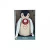 Kaloo Complices Penguin Plush Night Light su 7 spalvų LED ir lopšinėmis