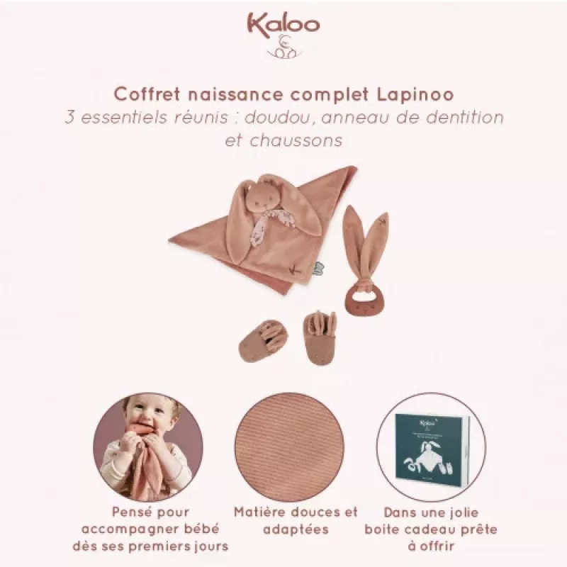 Kaloo Lapinoo Rabbit K218012 Brick Gift Set