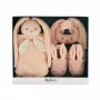 Kaloo 3-in-1 Baby Gift Set Rabbit (Comforter + Teether + Booties) Peach Lapinoo