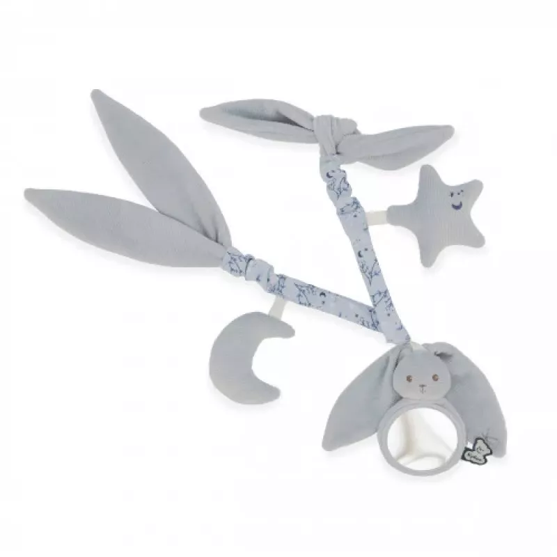 Kaloo Lapinoo Blue Rabbit Stroller Activity Chain