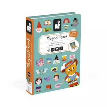 Janod Magnetibook Fairy Tales Pasaulio Pasakų Magnetinė Knyga