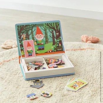 Janod Magnetibook Fairy Tales Pasaulio Pasakų Magnetinė Knyga