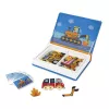 Janod Magnetibook Vehicles Magnetinė veiklų knygelė