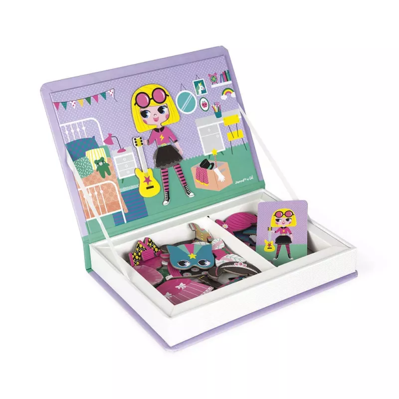Janod Magnetibook Costumes Girl