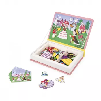 Janod Magnetibook Princesses – magnetinis žaidimo rinkinys