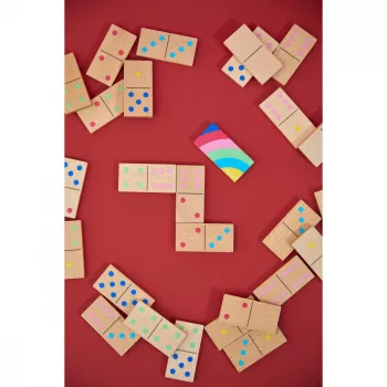 Janod Pure Domino Wooden Game 3+