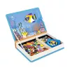 Janod Magnetibook Tropical Fish Magnetic Puzzle Book 3+
