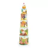 Janod Stacking Pyramid Toy Farm Hen