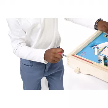 Janod Applepop Wooden Pinball Game J03368