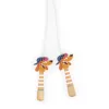 Janod Applepop Dog Jump Rope su medinėmis rankenomis 3+