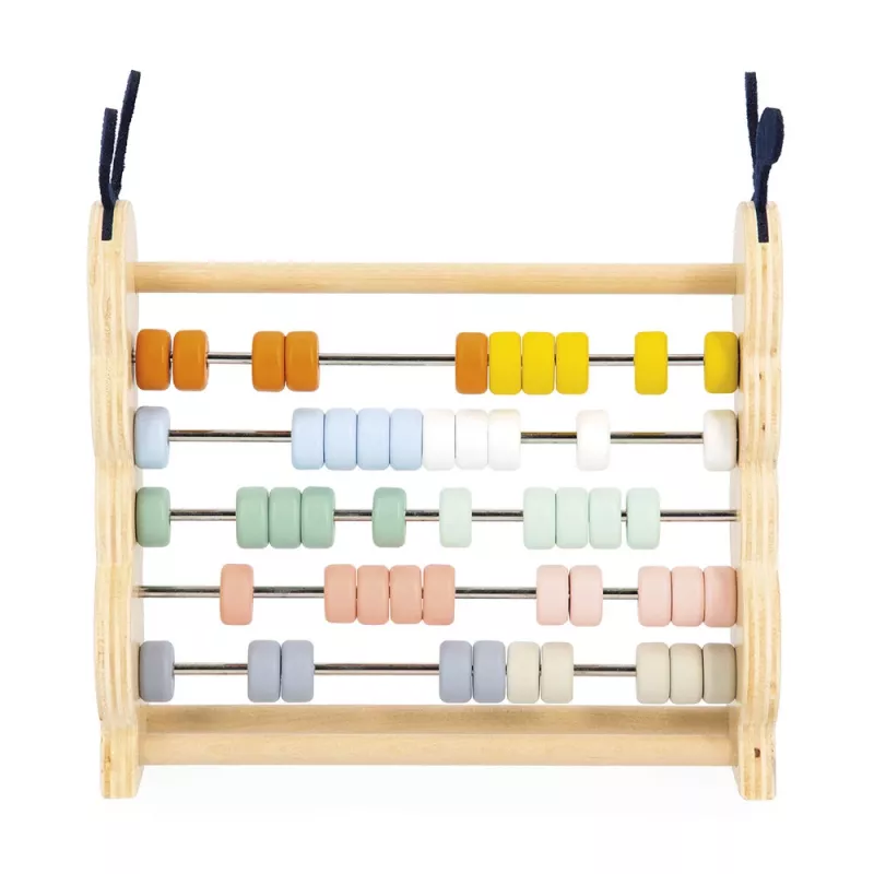 Janod Sweet Cocoon Caterpillar Abacus Counting Toy