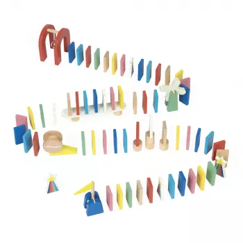 Janod Domino Obstacle Course 100 Pieces 3+