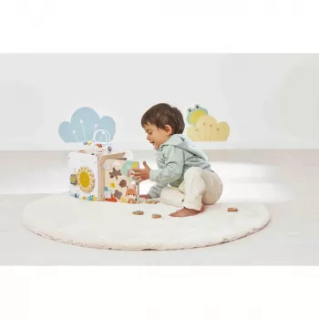 Janod Pure Large Activity Cube su Karoliukų Labirintu - 20 Veiklų - J05142