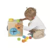 Janod Wooden Sensory Activity Cube 18m+