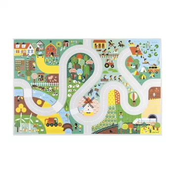 Janod Village Cross Roads Activity Play Mat J05930